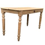 Raw wood farm table 1920