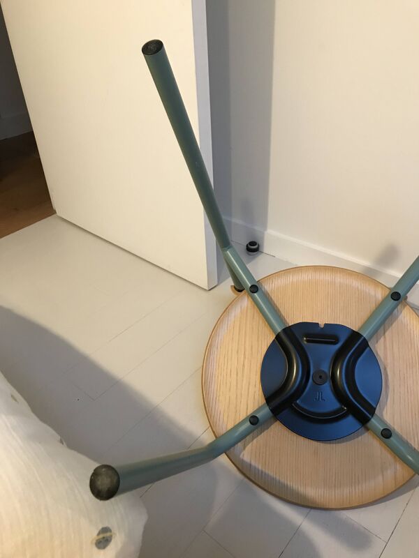 Chaise SSD tiptoe bois et acier