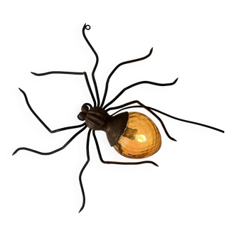Applique italienne figurant une araignée, 1950