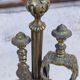 Servant of chemine 19th in bronze, 2 elements