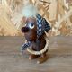 Scandinavian teak figurine