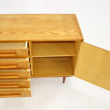 1970s Maple Cabinet or Chest Of Drawers, Czechoslovakia