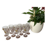 Verres à liqueur