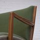 1960s, Danish 2-seater sofa, furniture wool, beech wood, original.