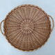 Set 5 wicker trays