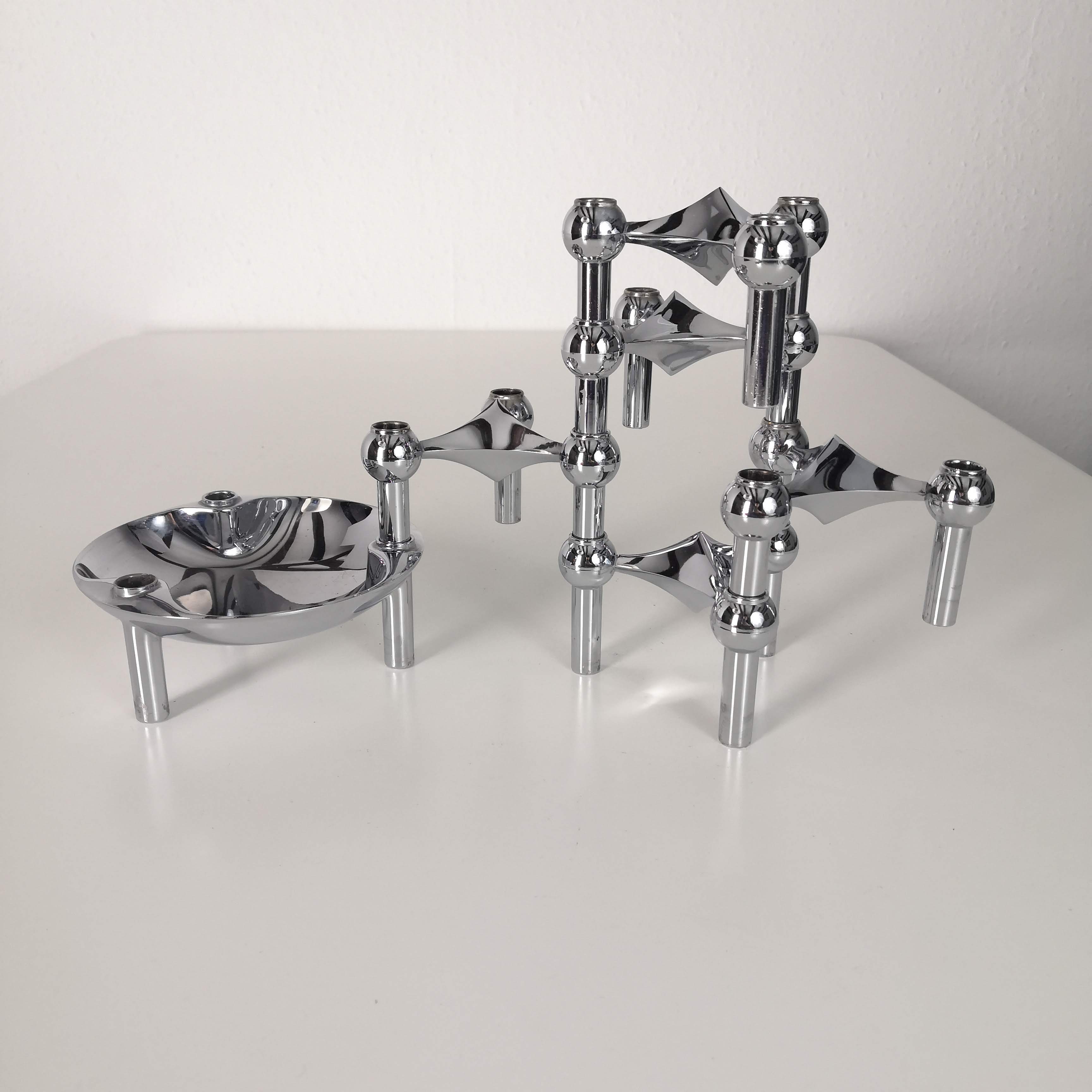 Nagel modular candle holder set