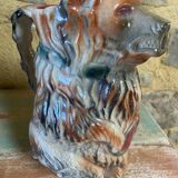 Bear pitcher with tambourine
