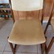 4 sled chairs, vintage