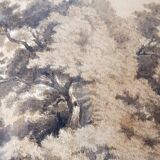 Forest landscape painting