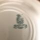 Round porcelain dish from Gien Terre de fer model "Venice"