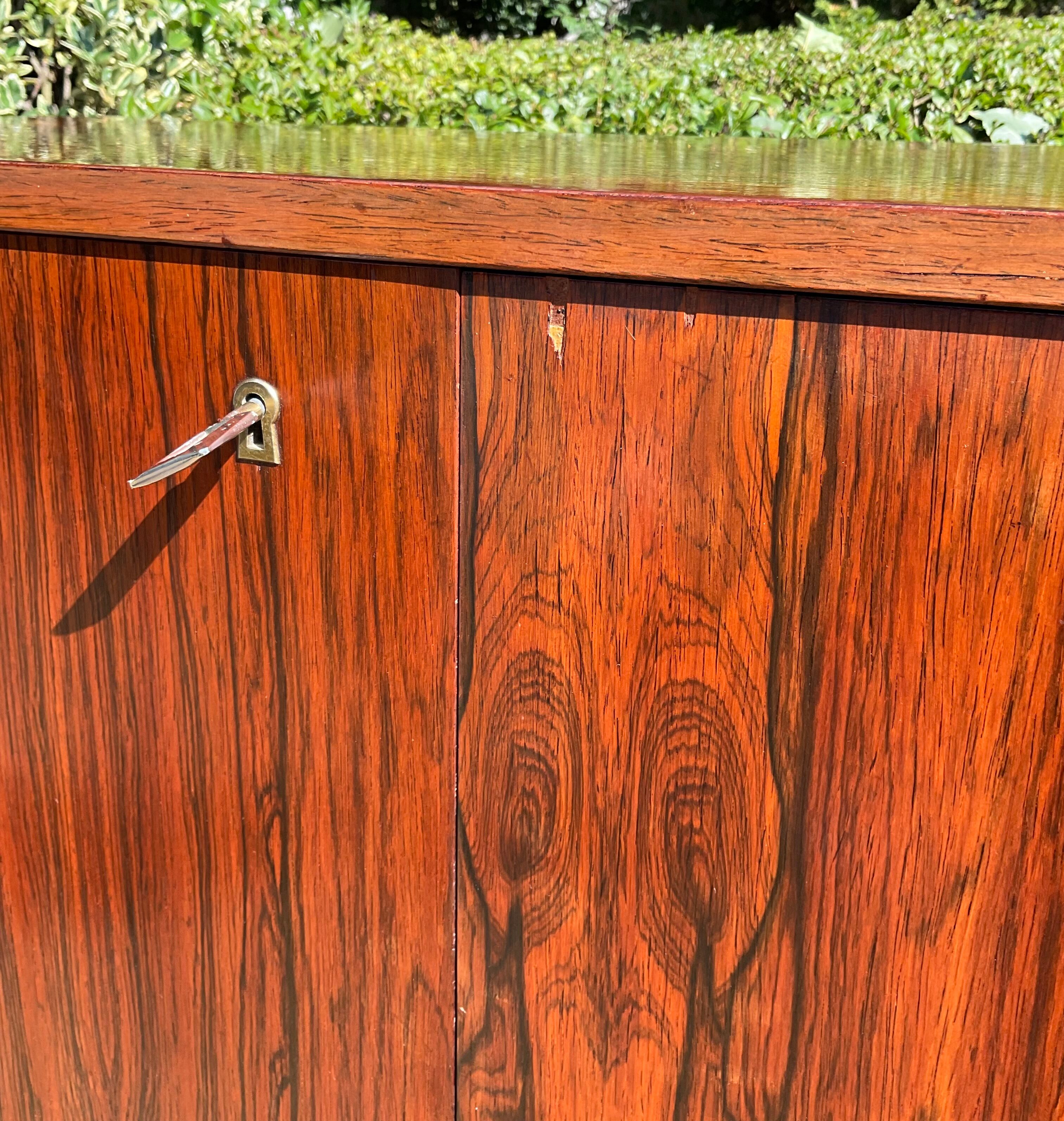 Scandinavian rosewood row from the 60s