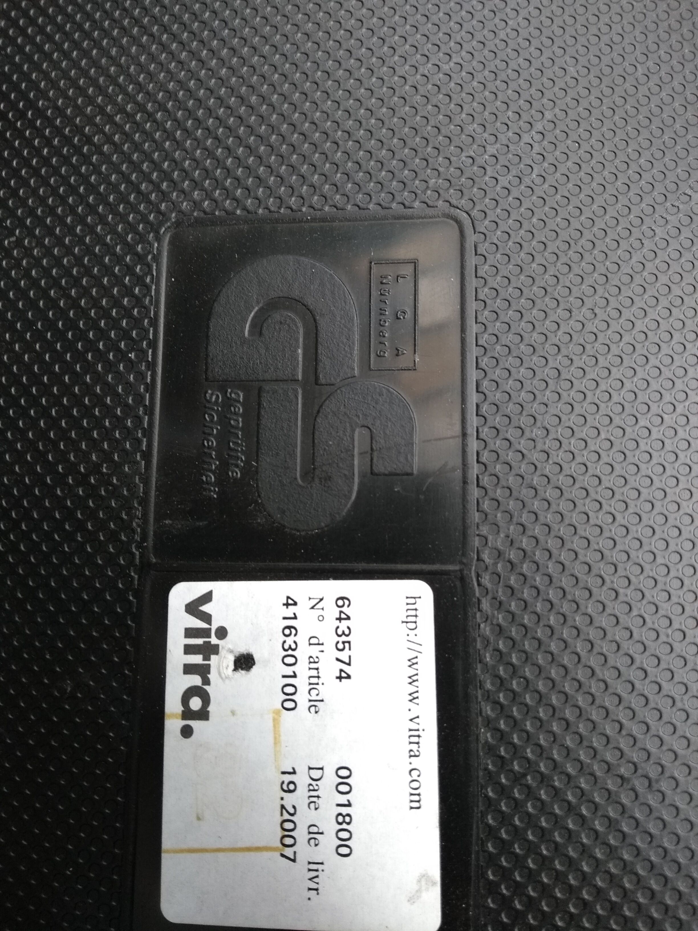 Antonio Citterio armchair leather and chromed steel Vitra edition