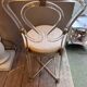 Chaise bistrot plexiglass vintage 1970