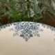 Antique earthenware compotier by Clairefontaine L.G.
