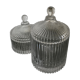 Duo of glass candy