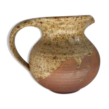 Signed vernissé sandstone pitcher