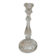 Chandelier en verre moulé