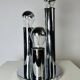 Model V3300/03 Tubular Chromed Table Lamp By Hustadt Leuchten, Germany 1970S