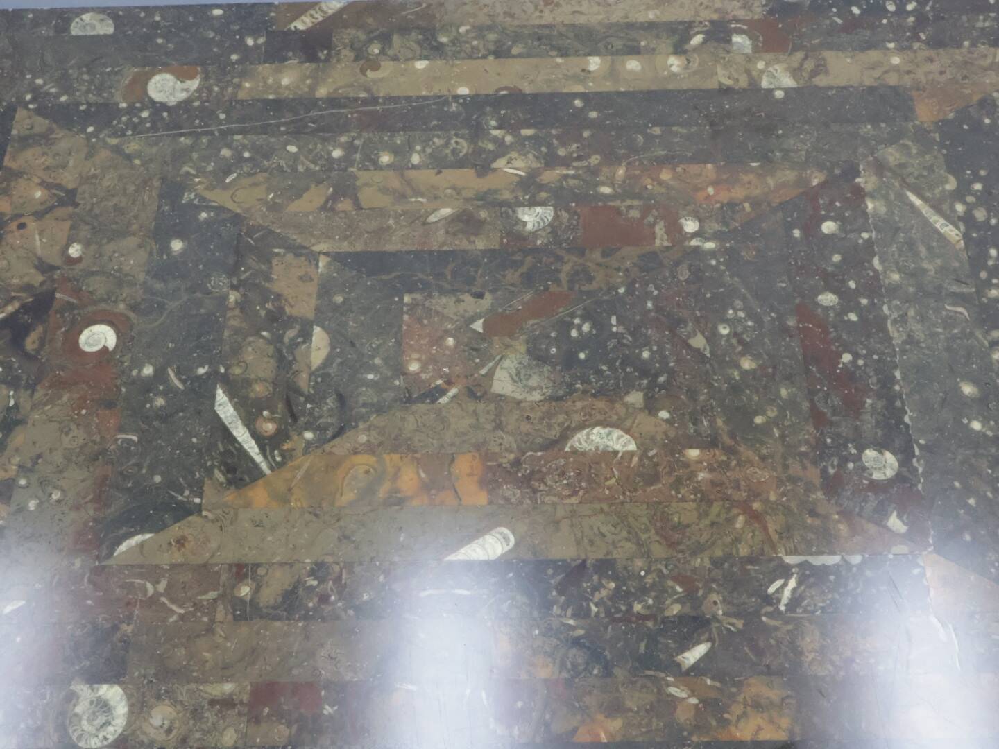 Brutalist salontafl Laauser Fossiel natuursteen