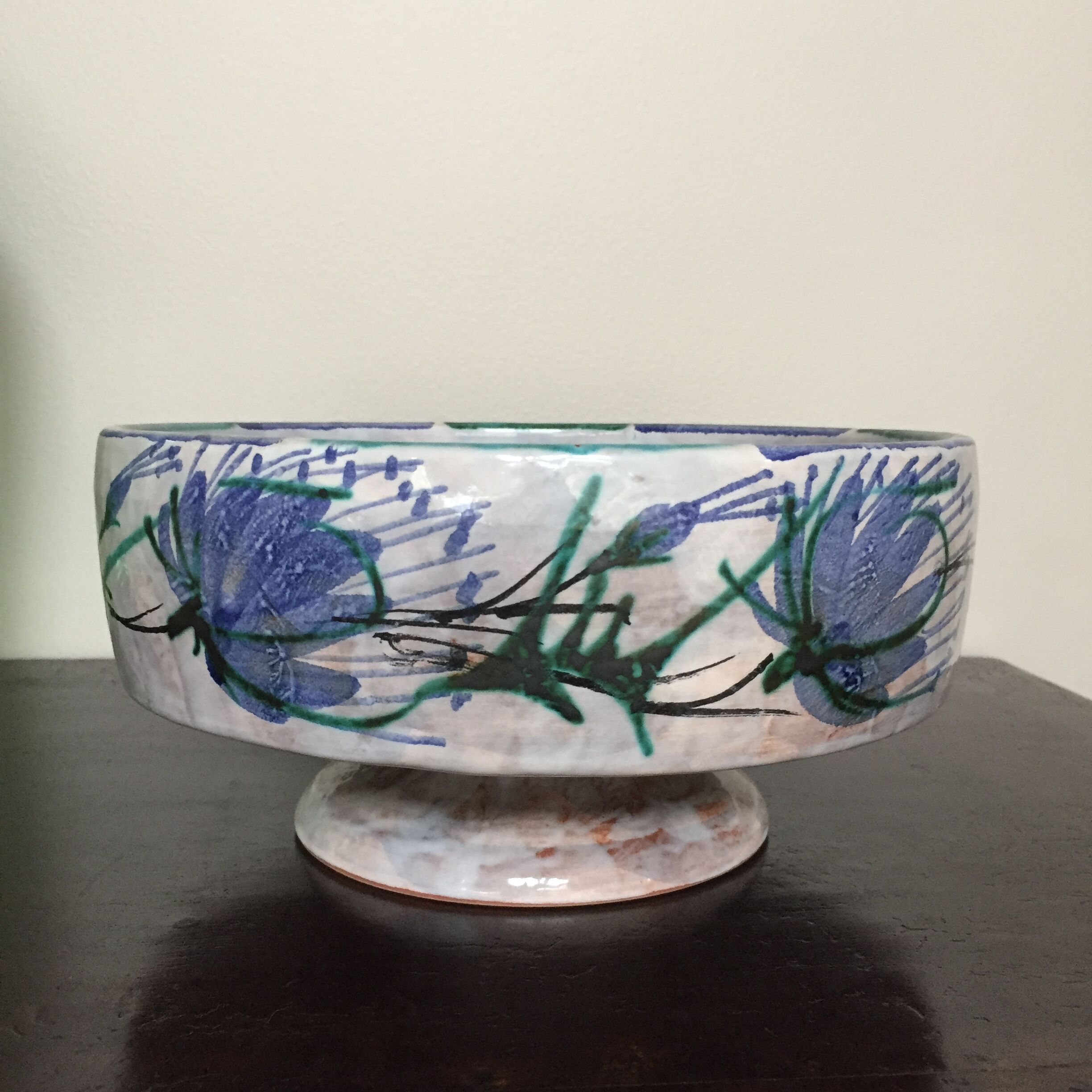 Vallauris enamelled ceramic cut by LE BESCON