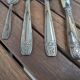 Silver plated cutlery set 84g Noel Collet hallmark