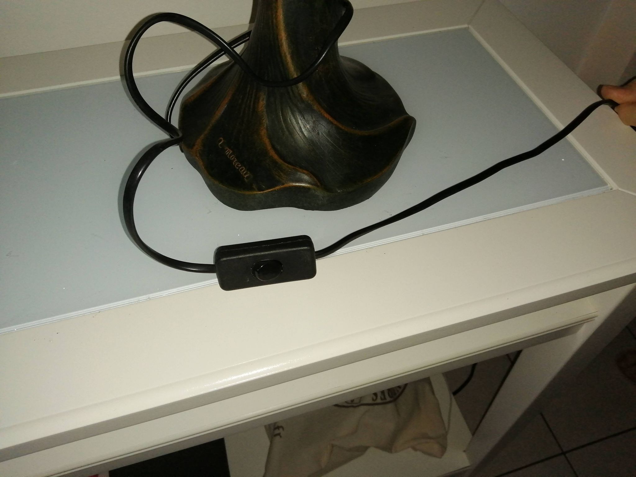 Lampe en Pâte de Verre