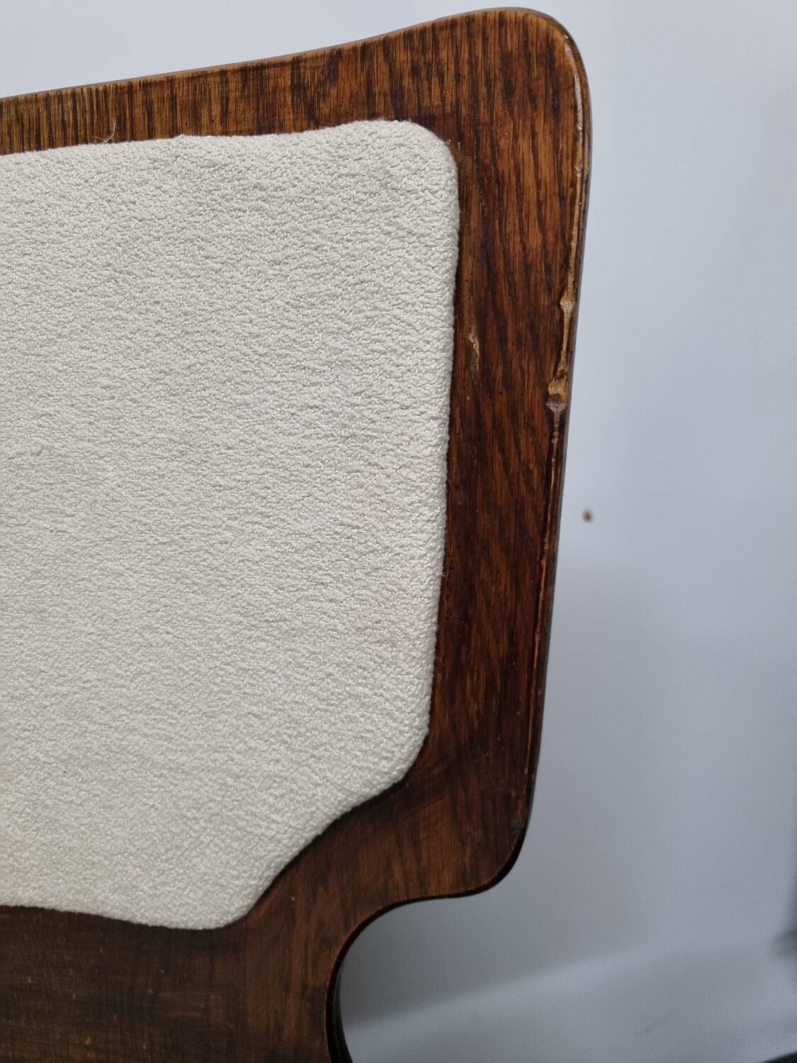 Pair of vintage wooden chairs