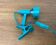 Postmodern clamp lamp in vintage Space style from Ikea, 1980s.