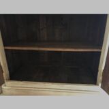 Buffet XVIII e siècle en bois peint blanc cassé