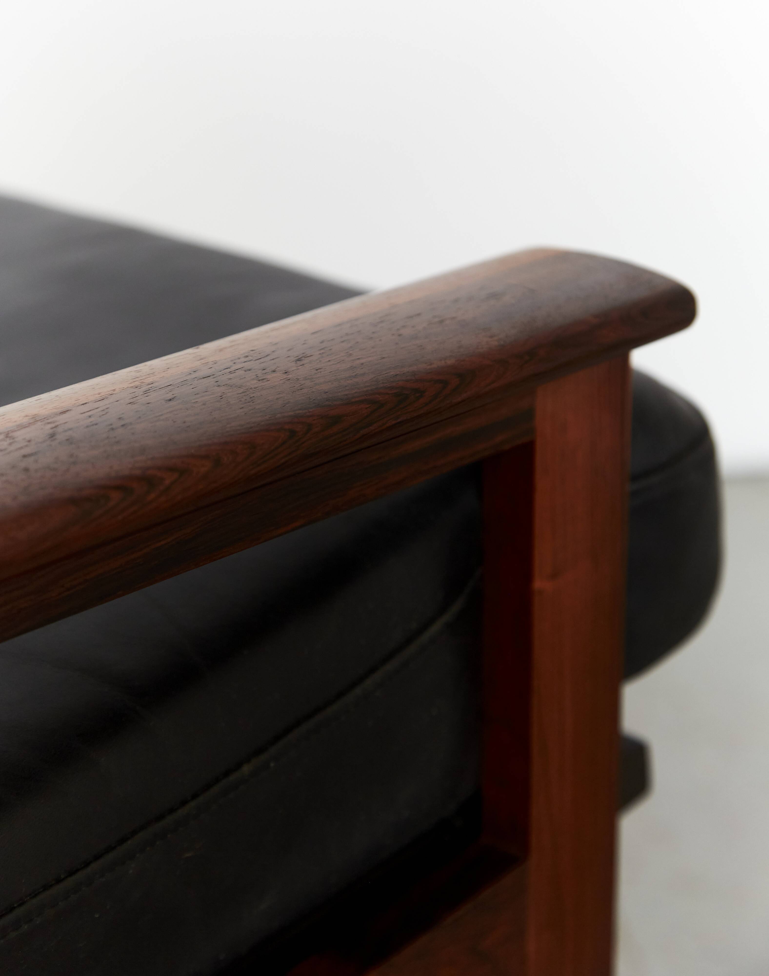 Fauteuil Mid-Century "Capella" par Illum Wikkelsø pour Niels Eilersen