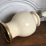 Vintage ceramic lamp foot