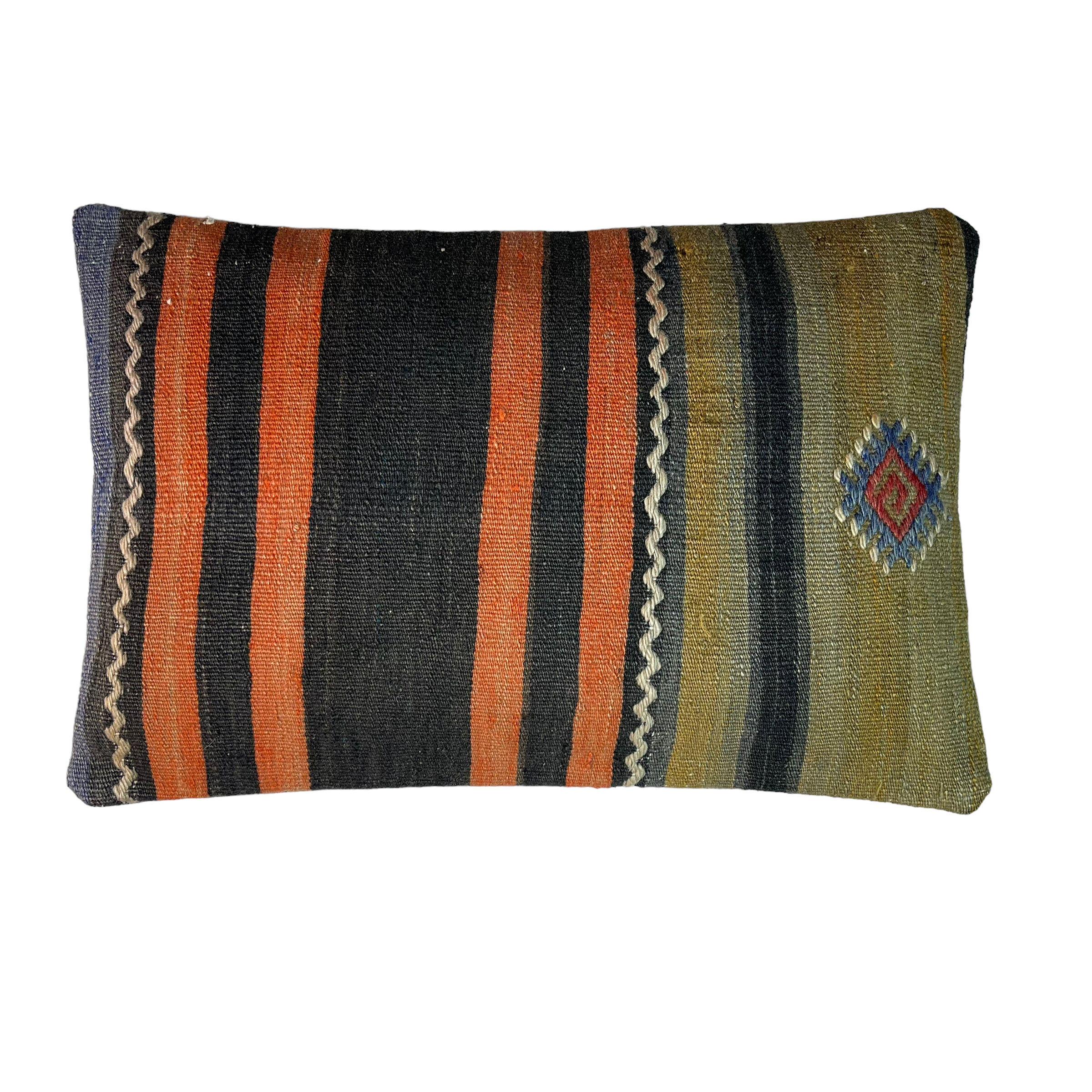 Vintage turkish kilim cushion cover