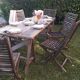 table tréteaux 2m atelier campagne ancienne