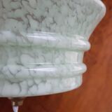 Vintage glass suspension Clichy