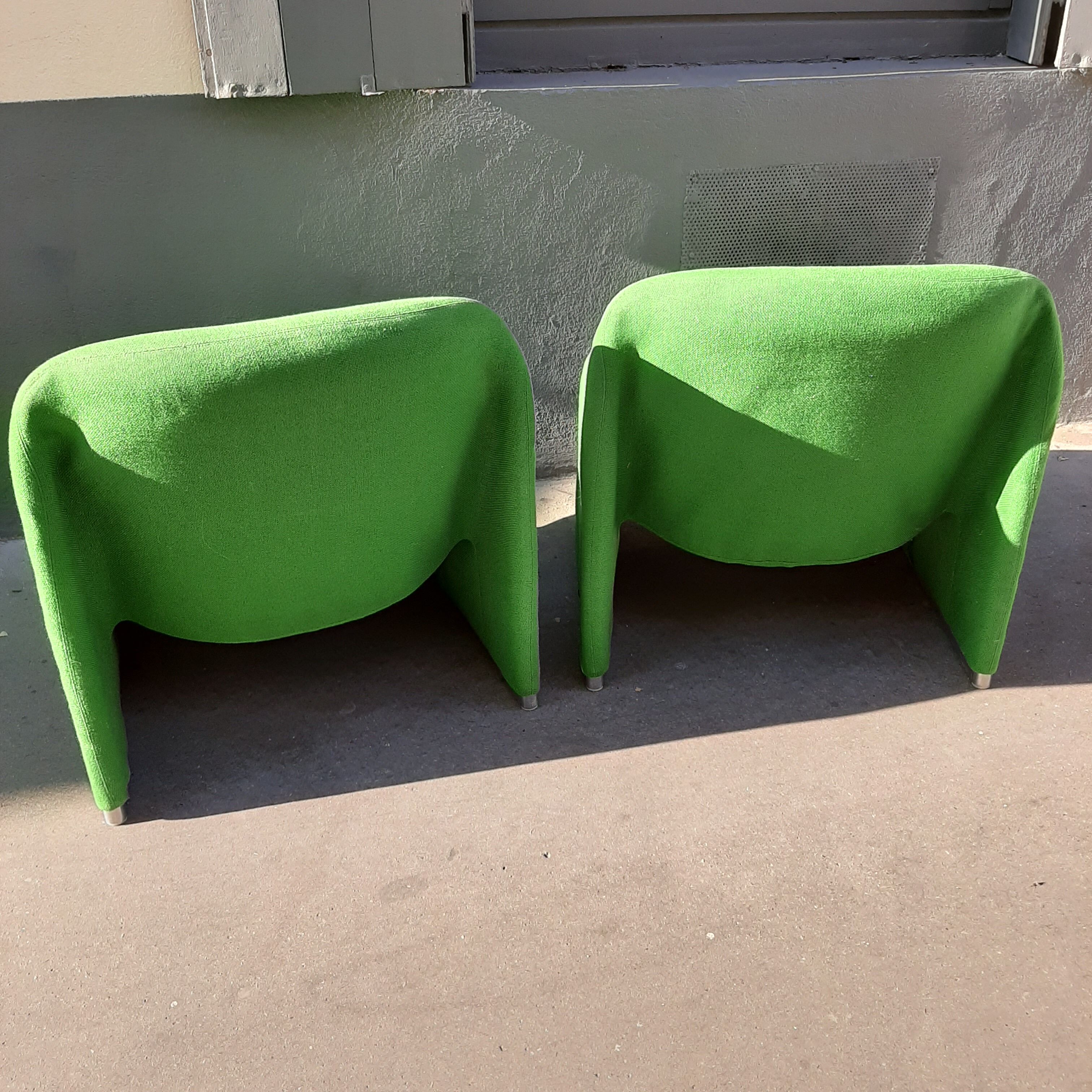 Pair of Alky armchairs by Giancarlo Piretti