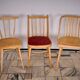 Ensemble de 3 chaises emblématiques de F. Jirak et A. Suman pour Tatra Tchécoslovaquie, 1