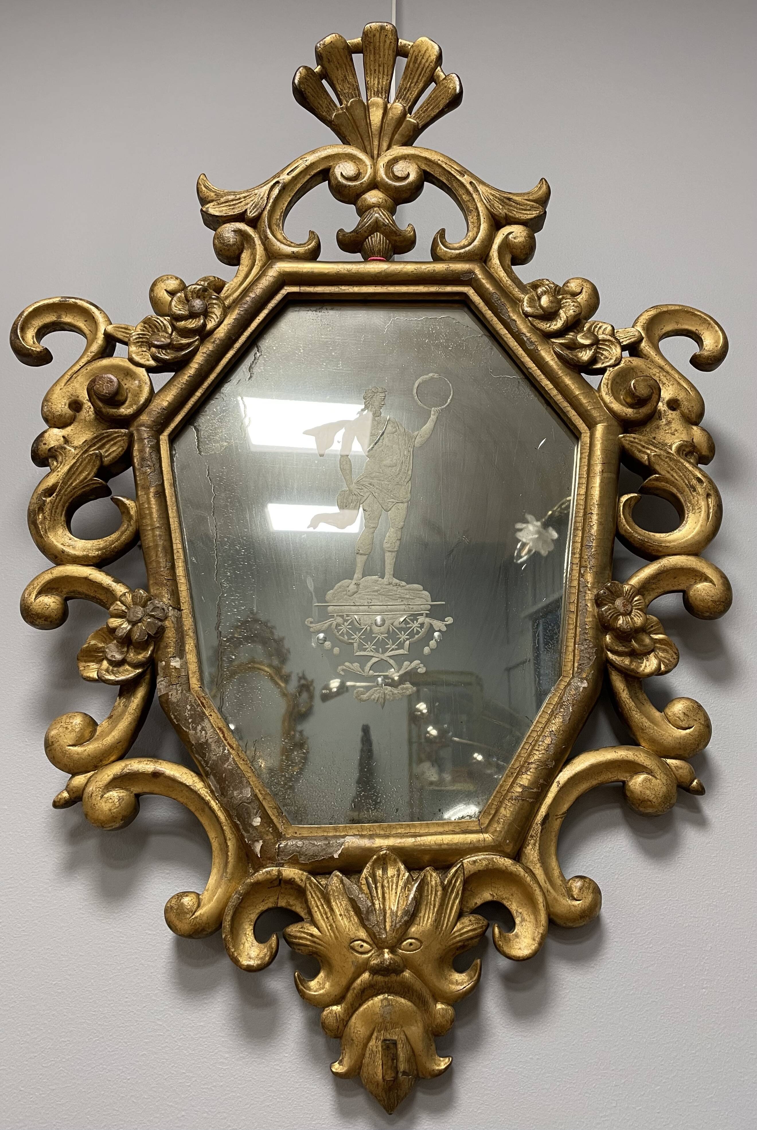 Pair of Italian mirrors