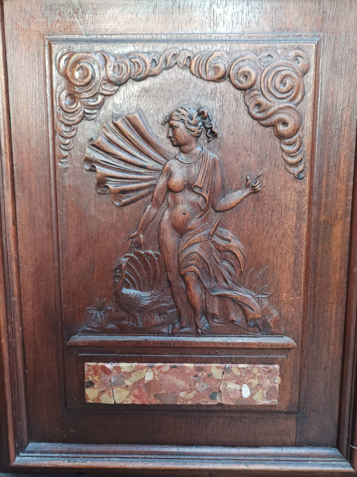 Louis XIII walnut diminutive buffet