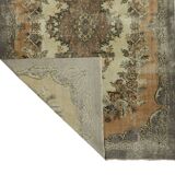 Anatolian handmade vintage rug 287 cm x 185 cm