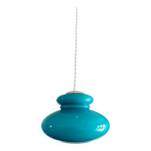 Suspension ovni space age bleu 1970