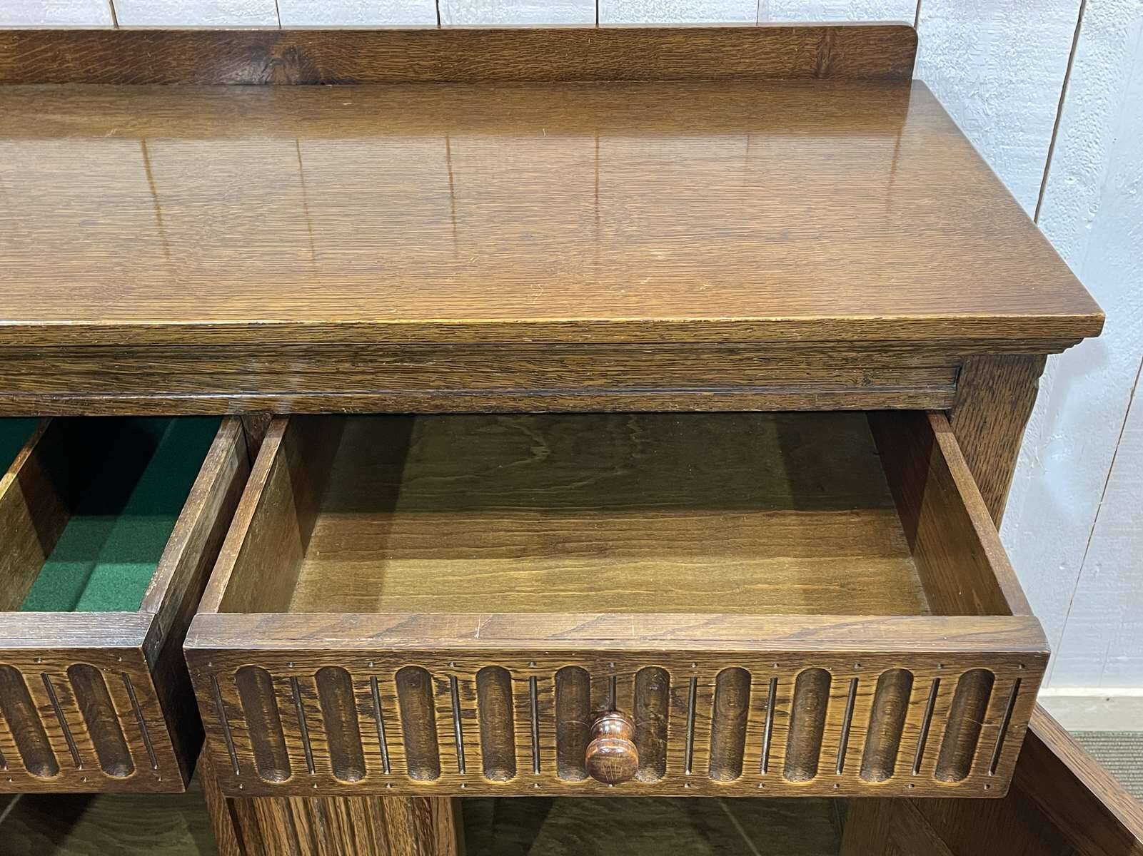 English oak sideboard from the 1950s