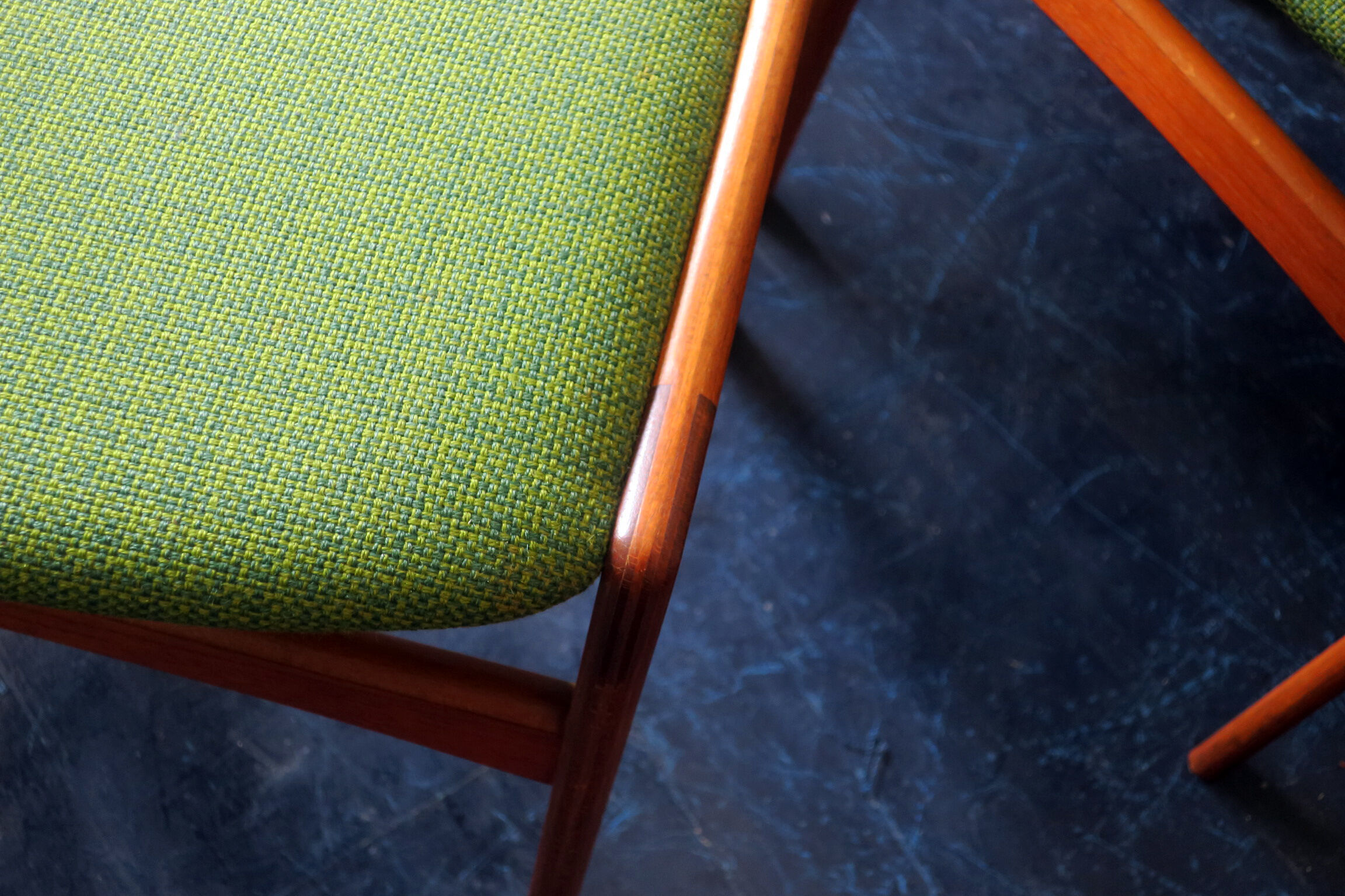 Set of 6 Danish teak dining chairs by Erik Buch, 1960