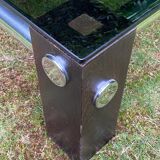 Table basse en verre fumé par Martin Visser pour Spectrum vers les années 1970