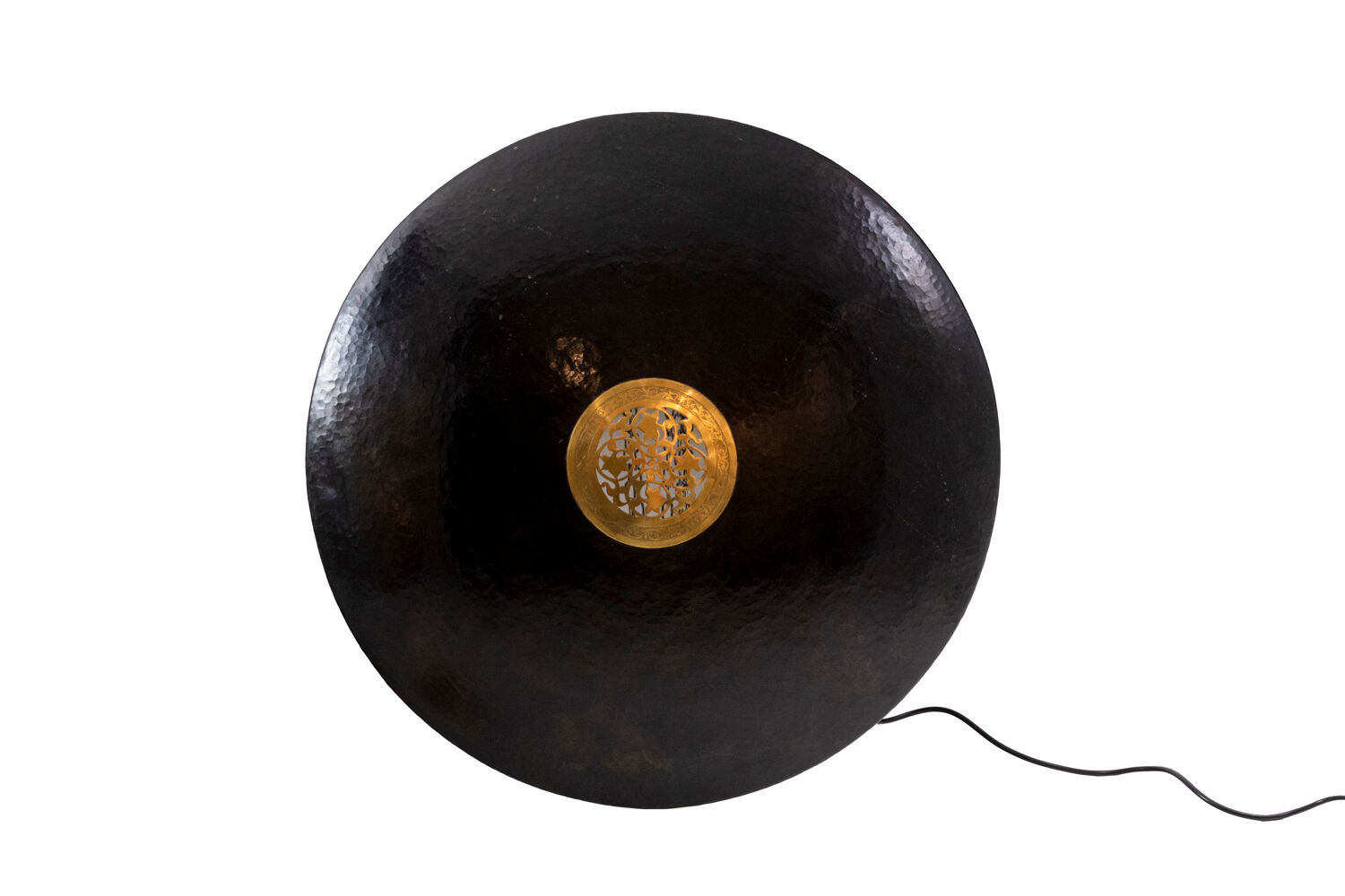 Moorish style brass wall lamp, or pendant lamp, twentieth century