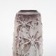 Beige ceramic vase, German design, 1960s, made in West Germany