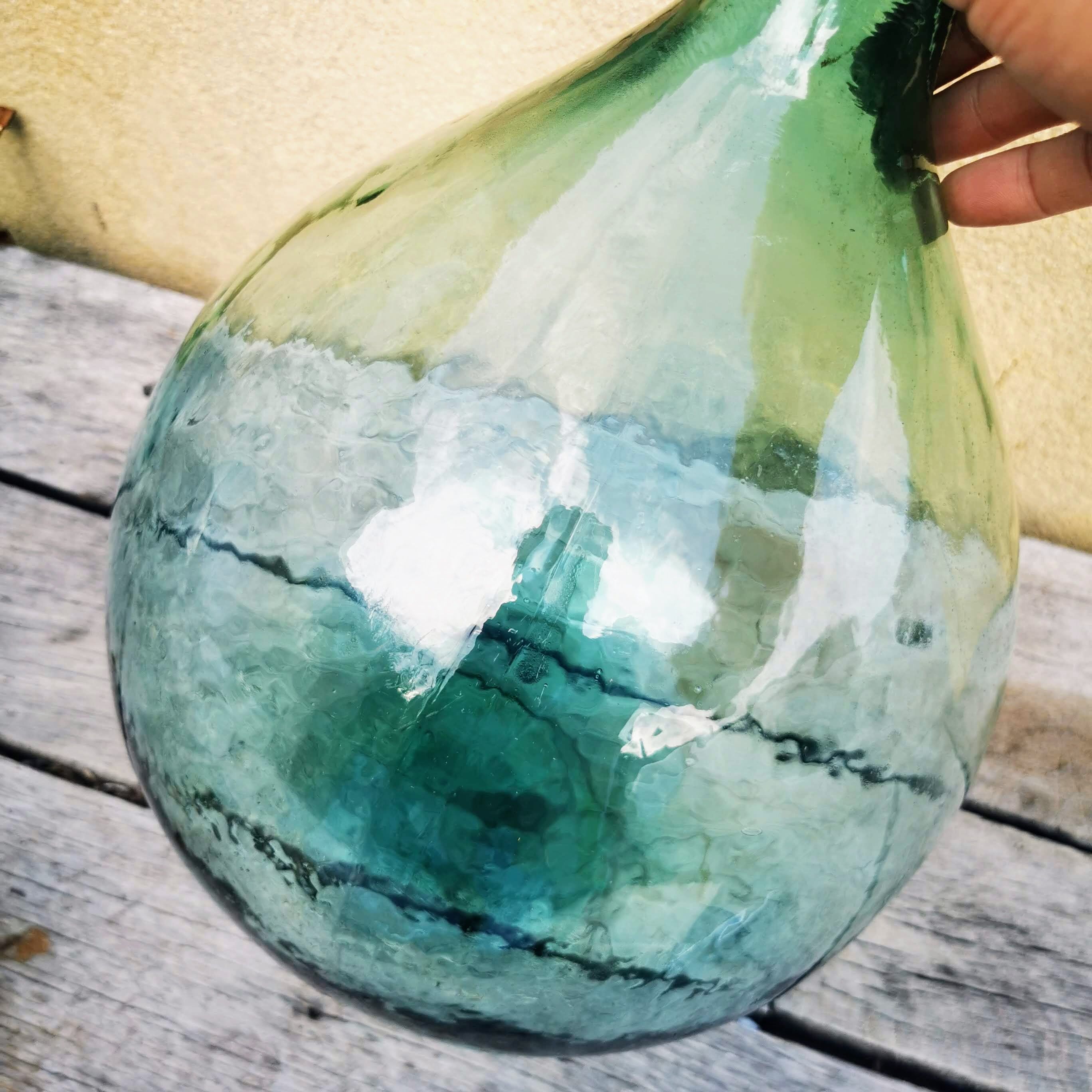 Green demijohn 10 liters