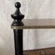 Side table, Napoleon III occasional table with 3 tiers in marquetry.