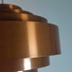 Vintage mid-century suspension light Jo Hammerborg Ultra Copper Fog Morup