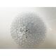 Lustre contemporain en verre de murano transparent « tronchi » dans le style venini