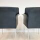 Quatre fauteuils de Matteo Grassi cuir années 1990/2000